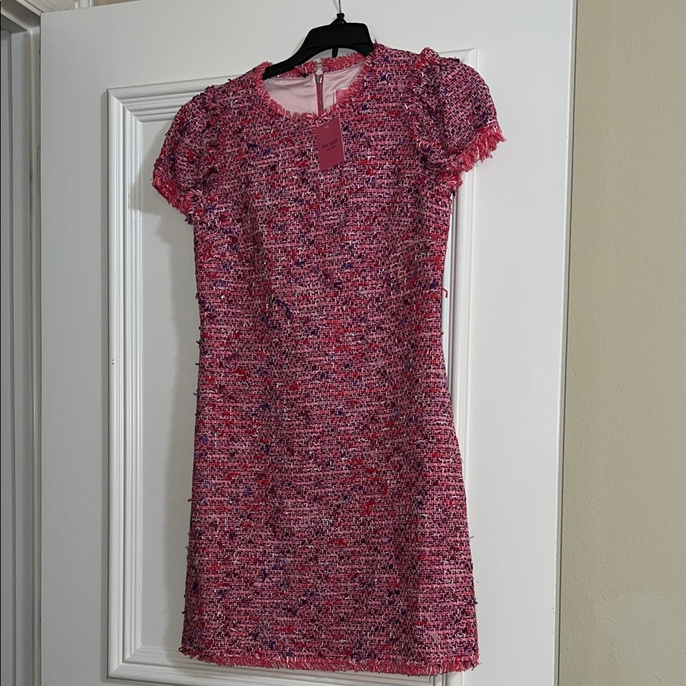 Kate Spade tweed mini dress. NWT